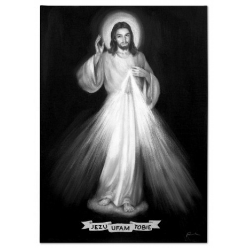 Der barmherzige Jesus Handarbeit Ölbilder Gemälde Leinwand Ölbild G104173 von Xl Moebel