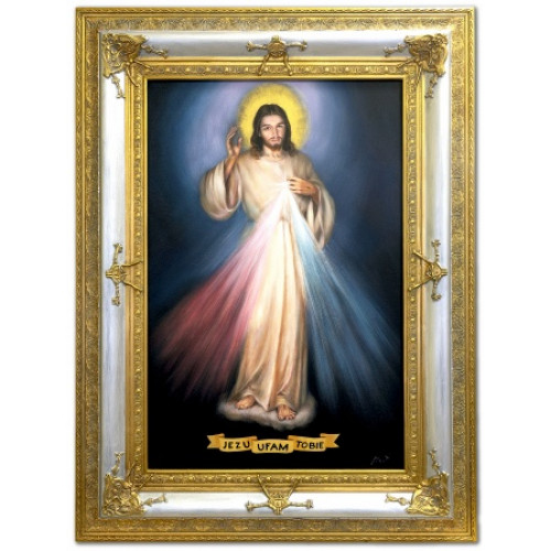 Der barmherzige Jesus Handarbeit Ölbilder Gemälde Leinwand Ölbild G93984 von Xl Moebel