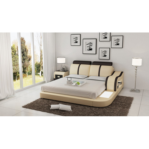 Design Bett XXL Big Betten Leder Hotel Polster 180x200 Multifunktion Regal USB Design Bett XXL Big Betten Leder Hotel Polster 180x200 Multifunktion Regal USB von Xl Moebel