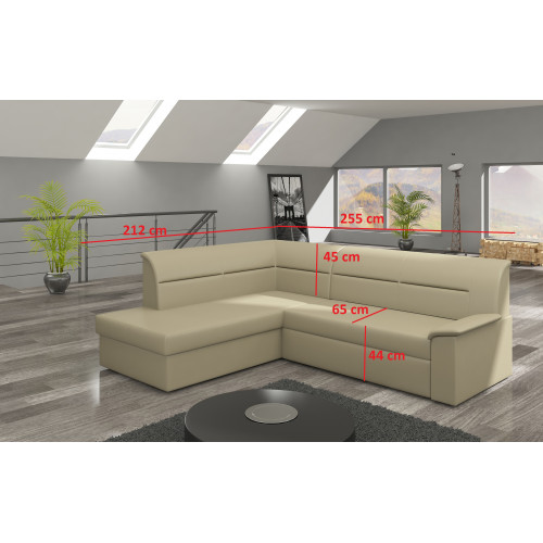 Design Ecksofa Elano L-form Bettfunktion Couch Leder Textil Sofas Design Ecksofa Elano L-form Bettfunktion Couch Leder Textil Sofas von Xl Moebel