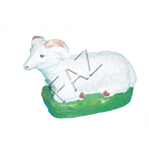 Design Lamm liegend Figur Garten Statue Skulptur Figuren Skulpturen Deko Neu von Xl Moebel