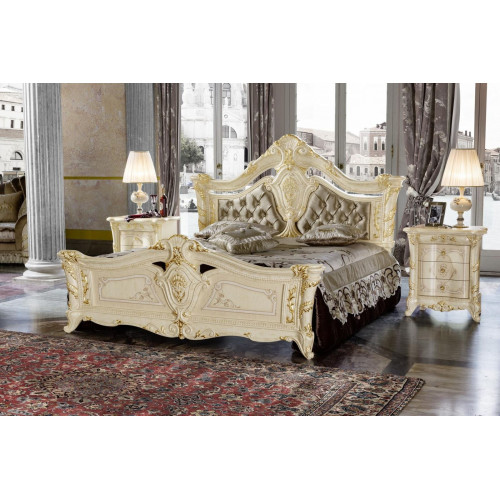 Design Möbel Modern Bett 2x Nachttisch 3 tlg Schlafzimmer Set Luxus Design Möbel Modern Bett 2x Nachttisch 3 tlg Schlafzimmer Set Luxus von Xl Moebel