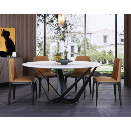 Design Rund Tisch 4x Sessel Stühle Ess Zimmer Polster Sitz Runde Tische von Xl Moebel