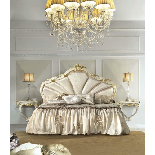 Design Schlafzimmer 3tlg. Bett 2x Nachttisch Klassischer Luxus Betten Set Möbel Design Schlafzimmer 3tlg. Bett 2x Nachttisch Klassischer Luxus Betten Set Möbel von Xl Moebel