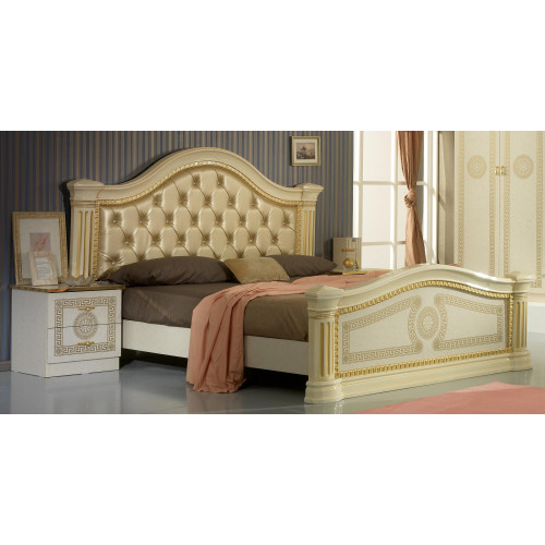 Design Schlafzimmer 3tlg. Bett 2x Nachttisch Klassischer Luxus Betten Set Möbel Design Schlafzimmer 3tlg. Bett 2x Nachttisch Klassischer Luxus Betten Set Möbel von Xl Moebel