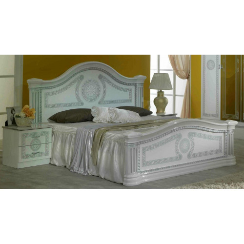 Design Schlafzimmer 3tlg. Bett 2x Nachttisch Klassischer Luxus Betten Set Möbel Design Schlafzimmer 3tlg. Bett 2x Nachttisch Klassischer Luxus Betten Set Möbel von Xl Moebel