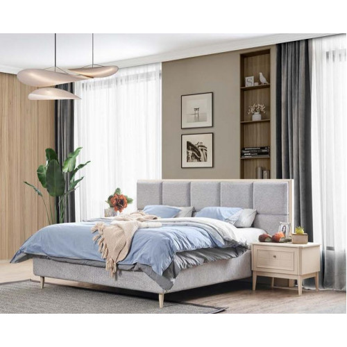 Design Schlafzimmer Set Bett + 2x Nachttische Luxus Doppel Ehebett Design Schlafzimmer Set Bett + 2x Nachttische Luxus Doppel Ehebett von Xl Moebel