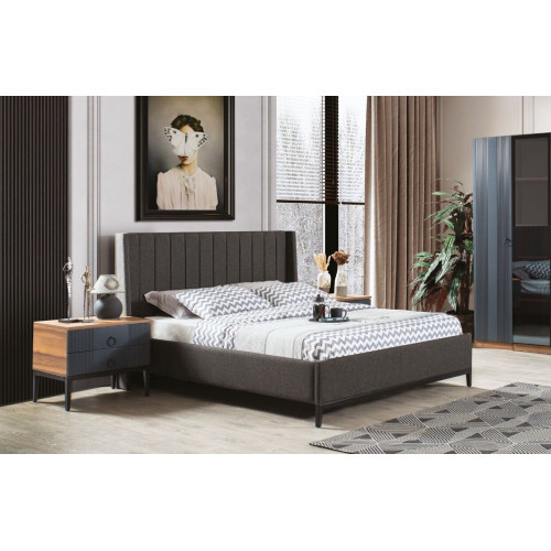 Design Schlafzimmer Set Luxus Modern Möbel Set Bett und 2x Nachttische Design Schlafzimmer Set Luxus Modern Möbel Set Bett und 2x Nachttische von Xl Moebel