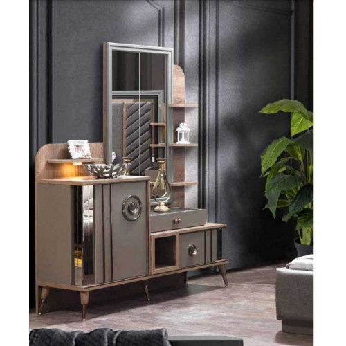 Design Schminktisch mit Spiegel Luxus Schlafzimmer Möbel 2tlg. Neu Design Schminktisch mit Spiegel Luxus Schlafzimmer Möbel 2tlg. Neu von Xl Moebel