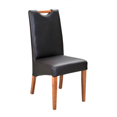 Design Sessel Polster Set 2x Stuhl Holz 100% Leder Stühle Esszimmer Neu von Xl Moebel