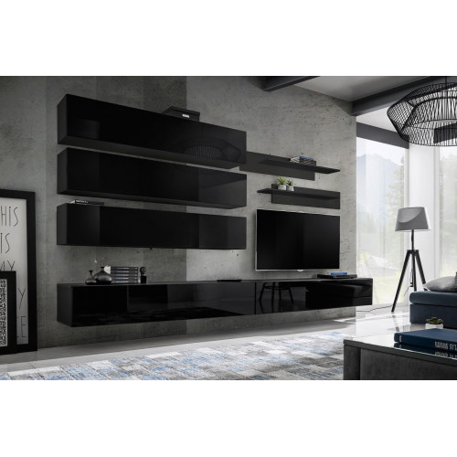 Design Wandschrank Wohnwand Wohnzimmer Holz Einrichtung Wand Regale Neu Design Wandschrank Wohnwand Wohnzimmer Holz Einrichtung Wand Regale Neu von Xl Moebel