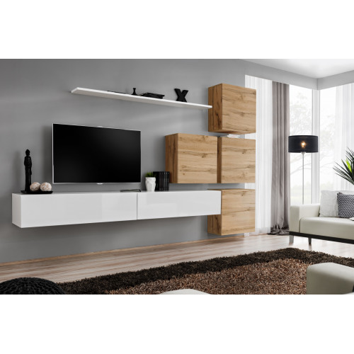 Design Wohnwand Sideboard 4x Wandschrank rtv Garnitur 7 tlg. Set Komplett Design Wohnwand Sideboard 4x Wandschrank rtv Garnitur 7 tlg. Set Komplett von Xl Moebel