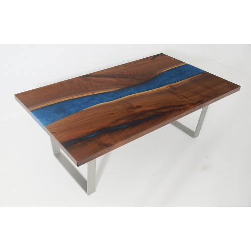 Designer Beistelltisch Couchtisch Epoxy Möbel Tisch Couchtisch Epoxidharz Tische von Xl Moebel