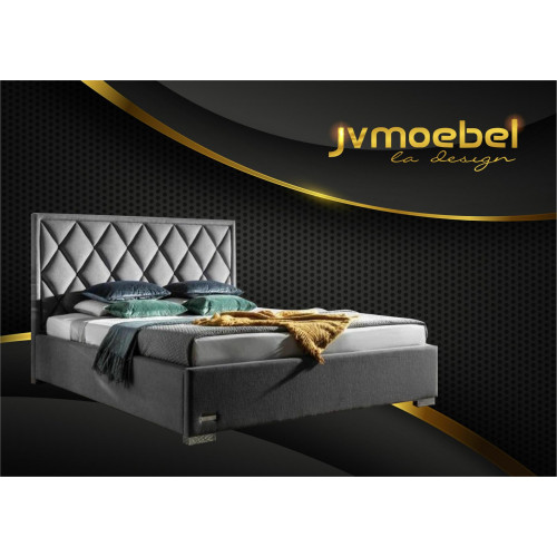 Designer Bett Textil Schlafzimmer Design Möbel Luxus Betten Polster Gestell Neu Designer Bett Textil Schlafzimmer Design Möbel Luxus Betten Polster Gestell Neu von Xl Moebel
