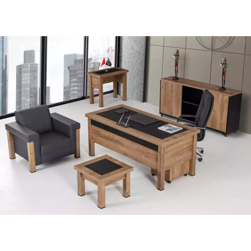 Designer Büro Arbeit Zimmer Set Schreibtisch Schrank Komplett Set Möbel 4 tlg Designer Büro Arbeit Zimmer Set Schreibtisch Schrank Komplett Set Möbel 4 tlg von Xl Moebel