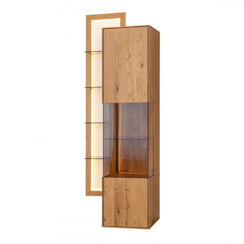 Designer Esszimmer Anrichte Brauner Holz Schrank Wohmzimmer Vitrine Neu von Xl Moebel