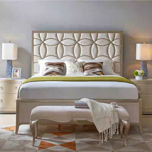 Designer Polster Doppelbett Betten Bett Schlafzimmer Ehebett Textil Leder von Xl Moebel