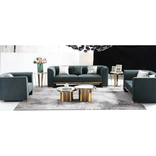 Designer Rund Couchtisch Wohnzimmertisch Kaffeetisch Sofa Tisch Marmor Beistell von Xl Moebel