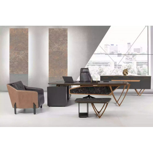 Designer Schreibtisch Büro Einrichtung Luxus Klasse Eckschreibtisch 3tlg von Xl Moebel