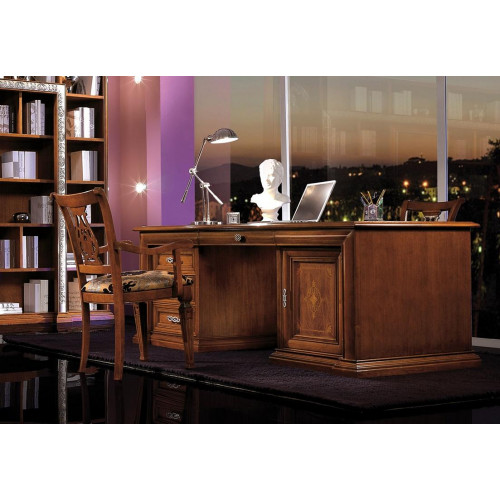 Designer Schreibtisch Tisch Möbel Büro Schreibtische Massivholz Tische Italien von Xl Moebel