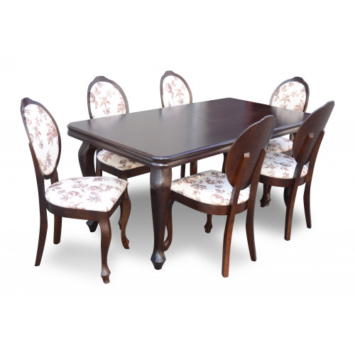 Designer Tisch + 6 Stühle Garnituren Komplett Wohnzimmer Esszimmer von Xl Moebel