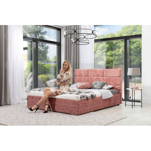 Doppelbett Klassisches Hochwertiges Design Textil Gestelle Bett Betten 140 x 200 von Xl Moebel
