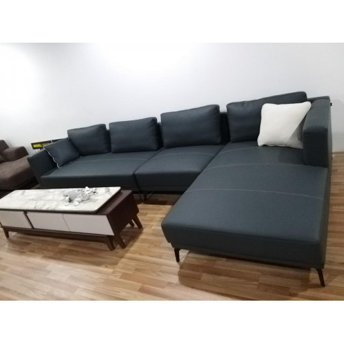 Ecke Ecksofa L-Form Wohnlandschaft Sofa Couch Polster Garnitur Stoff Sofas Leder von Xl Moebel