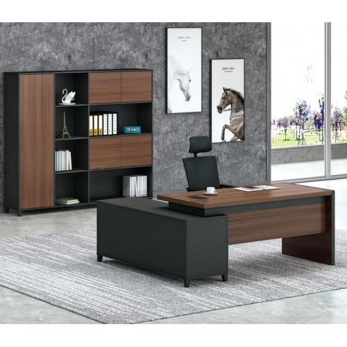 Eckschreibtisch Büro Chef Zimmer Möbel Design Schreibtische Praxis von Xl Moebel