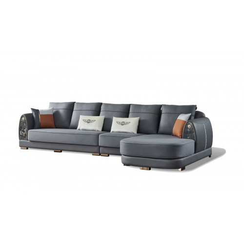 Ecksofa L Form Design Sofa Ecksofa Couch Polster Sofas Leder von Xl Moebel