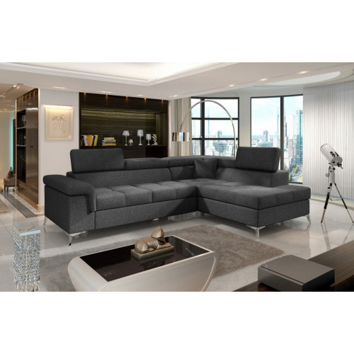 Ecksofa L-Form Sofa Couch Design Polster Schlafsofa Textil Bettfunktion Textil Ecksofa L-Form Sofa Couch Design Polster Schlafsofa Textil Bettfunktion Textil von Xl Moebel