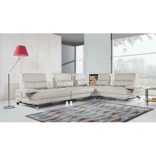 Ecksofa Wohnlandschaft Polster Eck Sofa Sitz Garnitur Moderne 100% Leder Couch von Xl Moebel