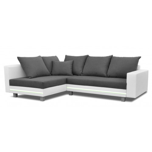 Ecksofa Wohnlandschaft Sofa Couch L Form Polster Couchen Leder Design von Xl Moebel