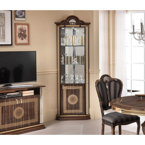 Eckvitrine Schrank Eckschrank Schränke Möbel Glasschrank Design Möbel Regale Neu von Xl Moebel