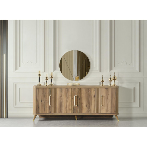 Edle Design Konsole Holz Sideboard Anrichte Schrank Konsolentisch Edle Design Konsole Holz Sideboard Anrichte Schrank Konsolentisch von Xl Moebel