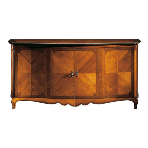 Einrichtung Regale Vitrinen Anrichte Buffet Italienische Möbel Massivholz 200cm Einrichtung Regale Vitrinen Anrichte Buffet Italienische Möbel Massivholz 200cm von Xl Moebel