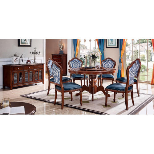 Essgarnitur Tisch Essgruppe 6 Stühle Lehnstühle Esszimmer Gruppen Holz Essgarnitur Tisch Essgruppe 6 Stühle Lehnstühle Esszimmer Gruppen Holz von Xl Moebel