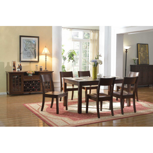Esstisch 6x Stühle Weinschrank 8tlg. Esszimmer Set Gruppe Garnitur Tisch von Xl Moebel