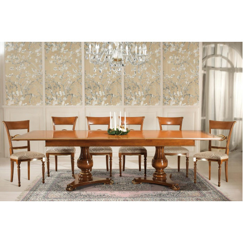 Esstisch Ausziehbar Klassischer Design Tisch Italienische Möbel Tische Holz Ess von Xl Moebel