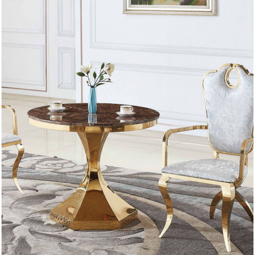 Esstisch Möbel Luxus Holz Modern Edelstahl Wohnzimmer Design Neu Gold Esstisch Möbel Luxus Holz Modern Edelstahl Wohnzimmer Design Neu Gold von Xl Moebel