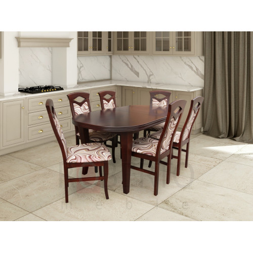 Esstisch Sitzgarnitur Tisch Stuhl Set Esszimmer Garnituren Design 6 Stühle Esstisch Sitzgarnitur Tisch Stuhl Set Esszimmer Garnituren Design 6 Stühle von Xl Moebel
