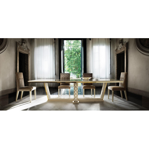Esszimmer + 6 Stühle + Kommode Spiegel 2x Vitrine Esstisch 11tlg. Set Garnitur von Xl Moebel
