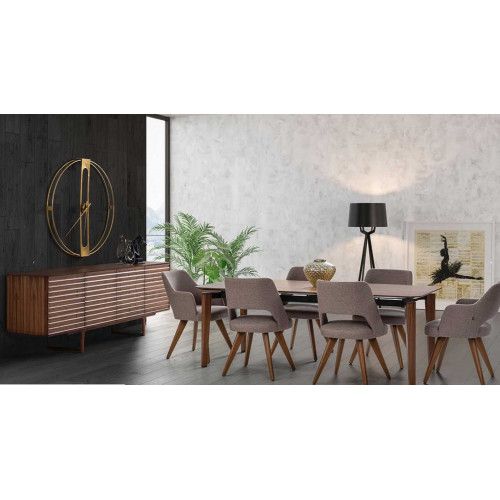 Esszimmer Modernen Set Anrichte 6x Stuhl mit Esstisch Luxus Designen Set Esszimmer Modernen Set Anrichte 6x Stuhl mit Esstisch Luxus Designen Set von Xl Moebel
