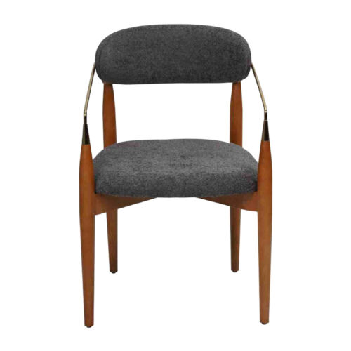 Esszimmerstuhl Grau 2x Stühle mit Armlehnen Polster Einrichtung Luxus Möbel Esszimmerstuhl Grau 2x Stühle mit Armlehnen Polster Einrichtung Luxus Möbel von Xl Moebel