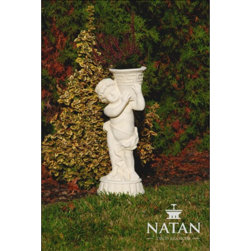 Figur Statue mit Blumen Gefäss Kasten Statuen Figuren Skulptur Garten Figur Statue mit Blumen Gefäss Kasten Statuen Figuren Skulptur Garten von Xl Moebel
