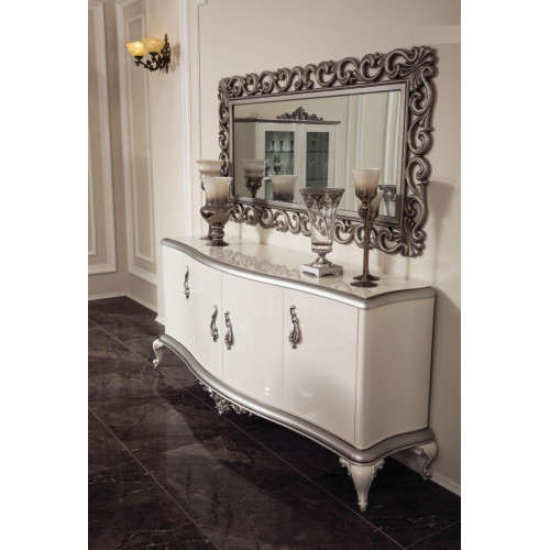 Französische Kommode Anrichte Kommoden Konsole Sideboard Holz Spiegel von Xl Moebel