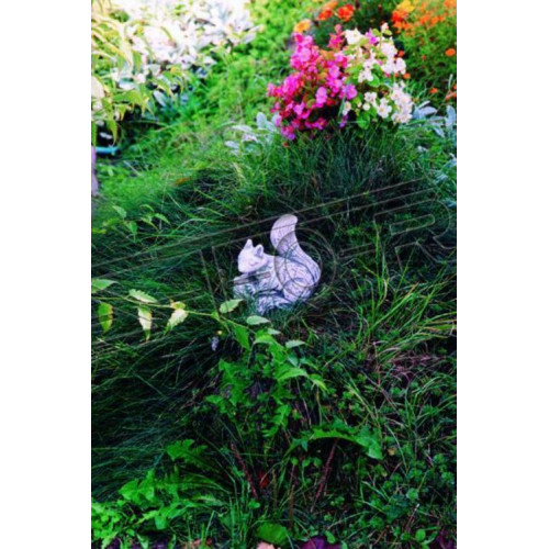 Garten Deko Eichhörnchen Statue Skulptur Figuren Skulpturen Design von Xl Moebel