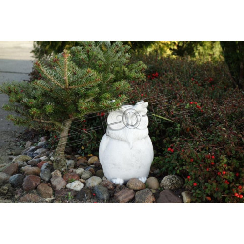 Garten Dekoration Eule Terrasse Stein Dekorative Figuren Figur Natur Statue von Xl Moebel
