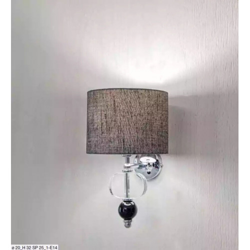 Graue Moderne Wandleuchte Wand Kronleuchter Wohnzimmer Einrichtung Stil von Xl Moebel