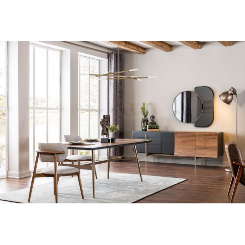 Gruppe Esszimmer Esstisch Stühle Sideboard 8tlg Holz Tisch Braun Neu Gruppe Esszimmer Esstisch Stühle Sideboard 8tlg Holz Tisch Braun Neu von Xl Moebel