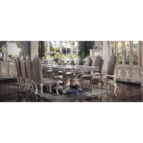 Gruppe Sessel Holz 10x Stuhl Set Esszimmer Polster Stühle Lehnstuhl Stuhl Barock von Xl Moebel